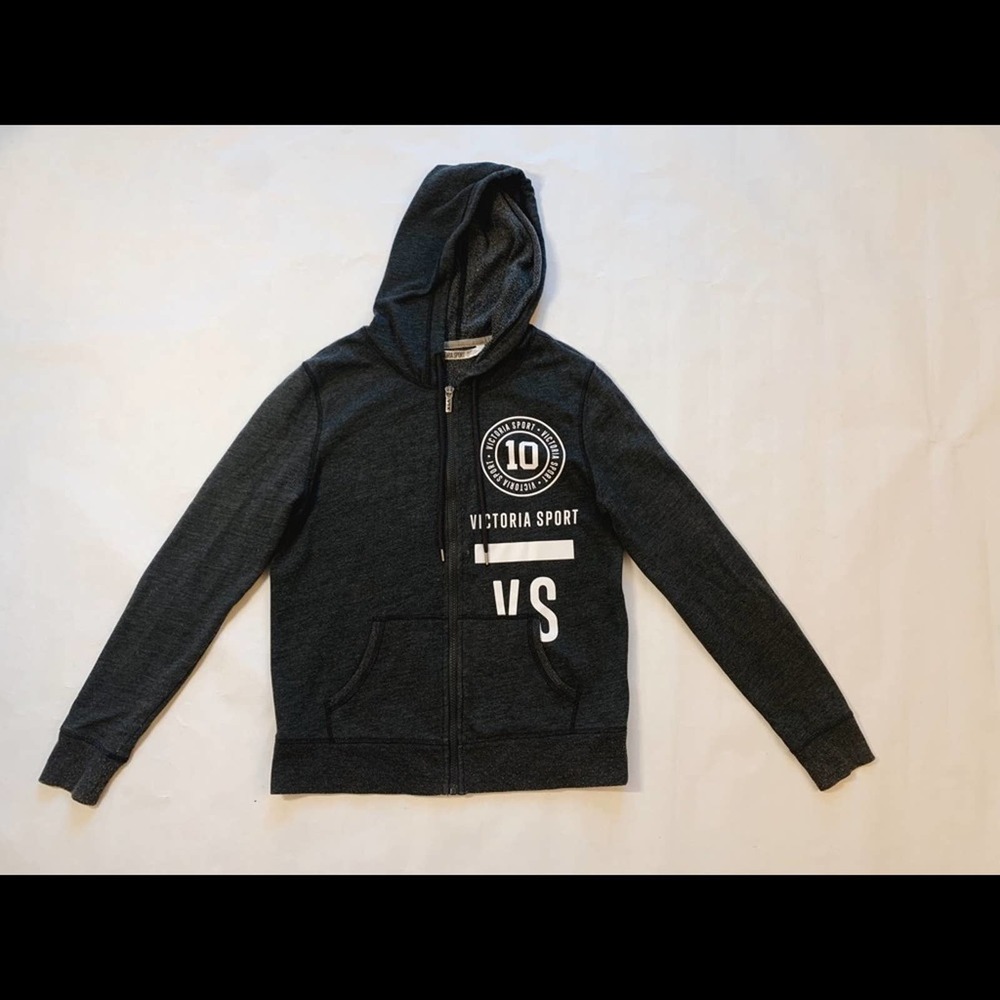 Victoria’s Secret Sport Gray Hoodie Zipper XS